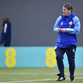 National assistant John Carver during a Scotland training session at Lesser Hampden, which has provided Steve Clarke's men with a set-up he described as "amazing". (Photo by Ross MacDonald / SNS Group)