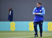 National assistant John Carver during a Scotland training session at Lesser Hampden, which has provided Steve Clarke's men with a set-up he described as "amazing". (Photo by Ross MacDonald / SNS Group)