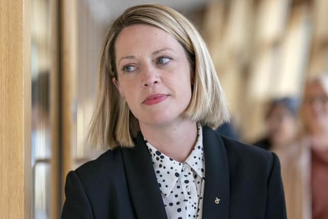 Education Secretary Jenny Gilruth. Image: Jane Barlow/Press Association.