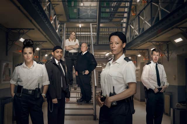 A new Channel 4 prison drama, Screw, was made this year at the Kelvin Hall. Picture: STV Studios production for Channel 4