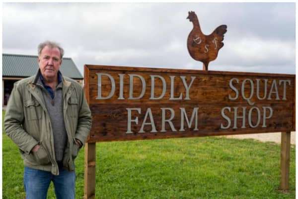 Jeremy Clarkson has opened a restaurant at his Diddly Squat farm.