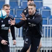 Kyle Steyn trains with Glasgow Warriors this week following his release from Scotland.  (Photo by Craig Williamson / SNS Group)