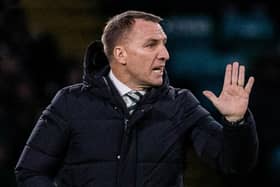Celtic manager Brendan Rodgers during the 5-0 win over Buckie Thistle.