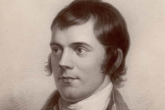 Scottish poet Robert Burns (1759 - 1796). (Photo by Hulton Archive/Getty Images)
