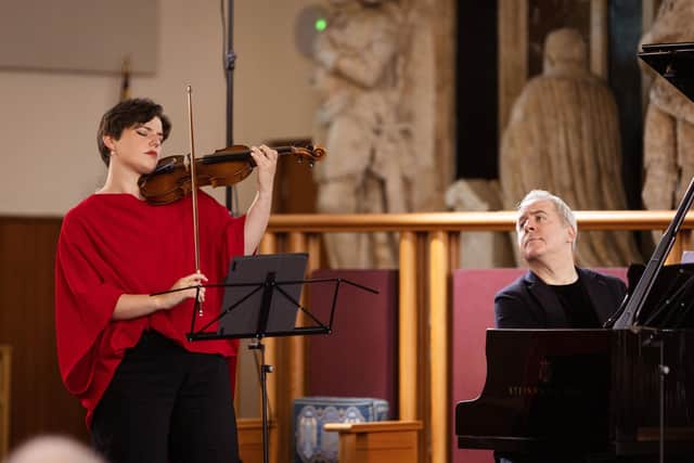 Jeremy Denk & Maria Wloszczowska at Dunbar Parish Church