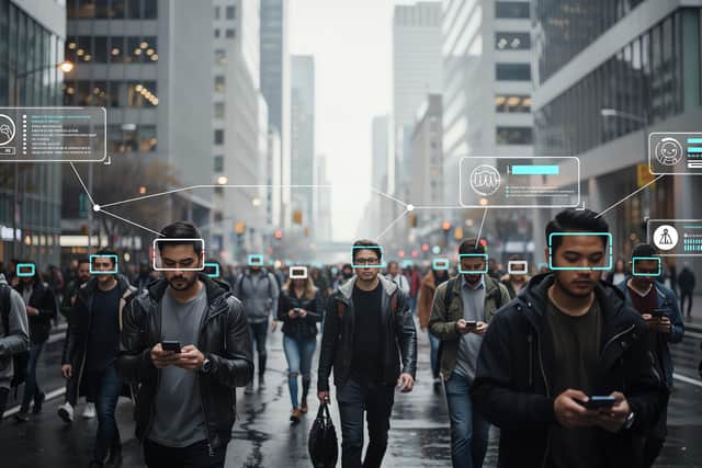 Facial recognition technology can scan crowds to find individuals (Picture: Adobe)