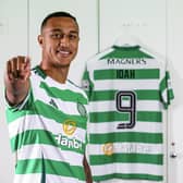 Irish international striker Adam Idah signs for Celtic on a five-year deal from Norwich City. (Photo by Craig Williamson / SNS Group)