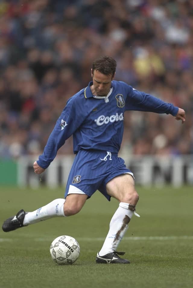In his Chelsea days just before his move to Celtic Park