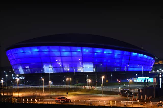The OVO Hydro arena in Glasgow is one of the biggest venues in Scotland affected by the new restrictions on live events.