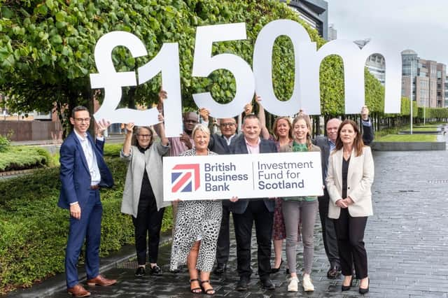 The British Business Bank's £150 million pot aims to unlock additional funding to help smaller businesses in Scotland to prosper. Picture: contributed.