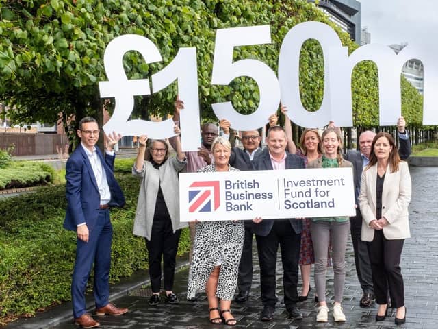 The British Business Bank's £150 million pot aims to unlock additional funding to help smaller businesses in Scotland to prosper. Picture: contributed.