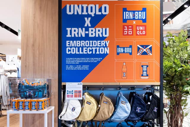 Irn-Bru collection Pic: John Need