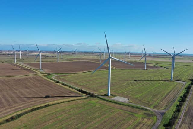 The Hagshaw Hill windfarm in Douglas, South Lanarkshire (pic: Tom Leese)