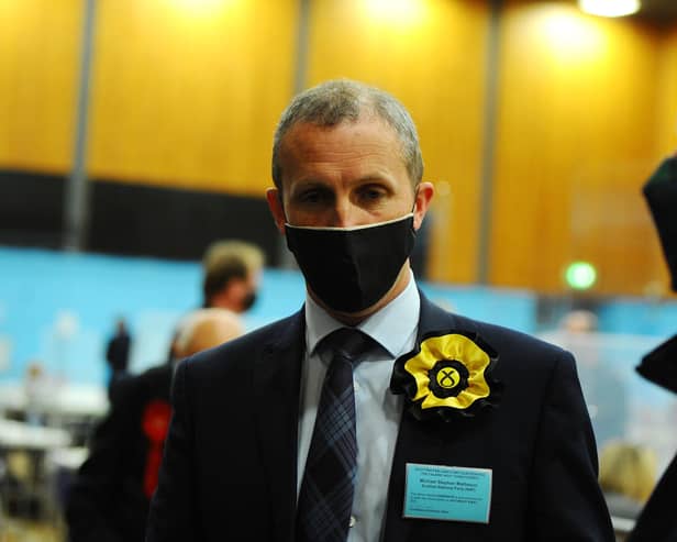 Michael Matheson has been re-elected in Falkirk West. Picture: Michael Gillen