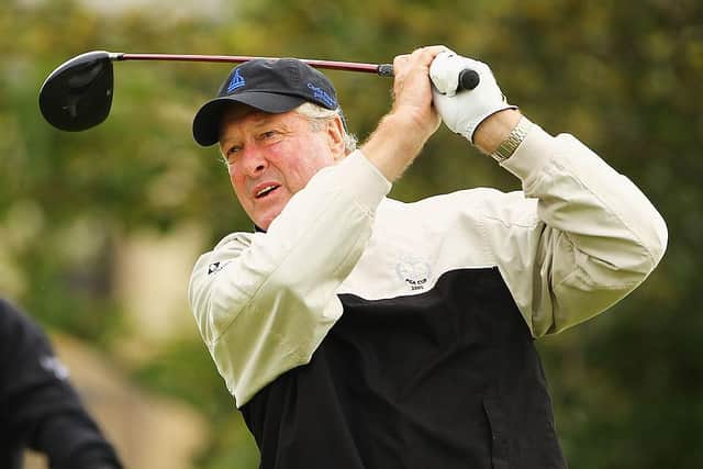 Jim Farmer in action in the PGA Super 60's Tournament at the De Vere Belton Woods in Nottingham in 2010. Picture: Matthew Lewis/Getty Images.
