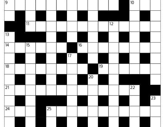 Scotsman Crossword for Tuesday
