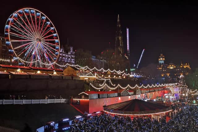 This year's Edinburgh Winter Festivals will take place between 25 November and 3 January.
