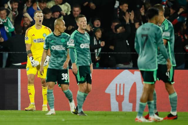Celtic suffered a chastening night in Rotterdam as they lost to Feyenoord in their Champions League opener. Pic: Bart Stoutjesdijk/Shutterstock.