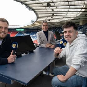 Sam Smith, Leanne Crichton and Andrew Morrison.
