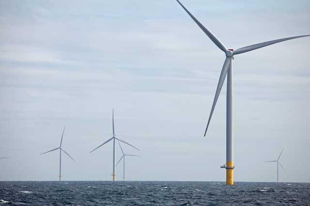 Offshore wind farms are necessarily far away from centres of human population
