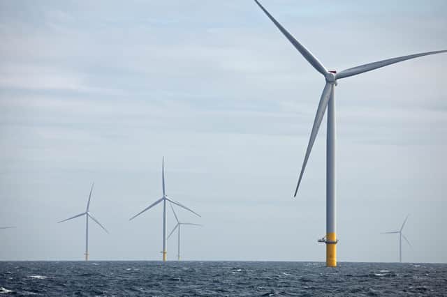 Offshore wind farms are necessarily far away from centres of human population