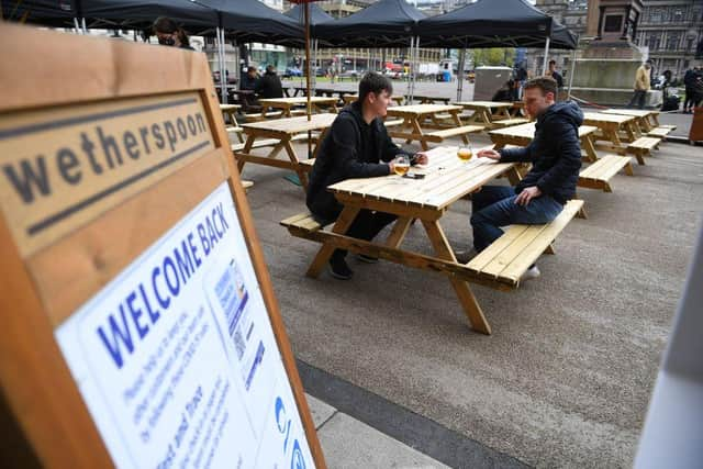 Glasgow will remain in Tier 3, with alcohol not permitted indoors (Picture: Getty Images)