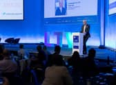 'Our working life is so digital and increasingly so... we should grasp the opportunity and transform it to the benefit of everyone,' says Estonian ambassador to the UK Viljar Lubi, who is speaking at the Digital Scotland event. Picture: Aidan Synnott.