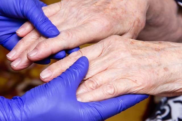 A care home in Forth Valley was left without personal protective equipment (PPE) after a payment was stolen by criminals, a task force has heard. (Credit: Shutterstock)