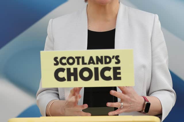 Nicola Sturgeon said the SNP was ready to put its independence case to the country.