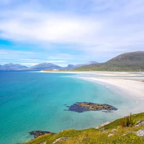 The white beaches of the west coast and islands are world-beating, making staycations an attractive options for beach lovers.