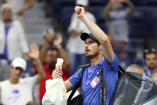 Andy Murray plays for the first time since losing to Stefanos Tsitsipas in New York two weeks ago.