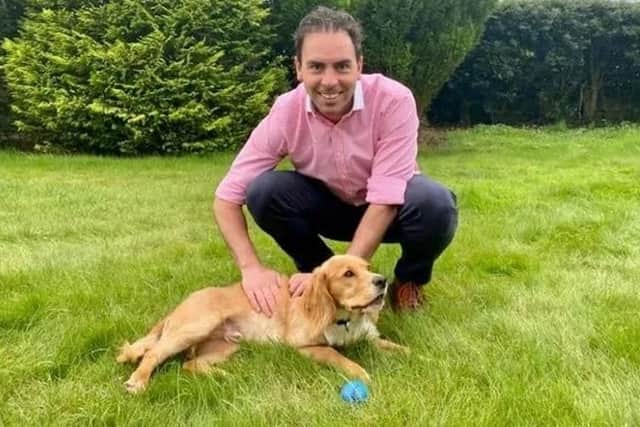 Dog lover Maurice Golden MSP