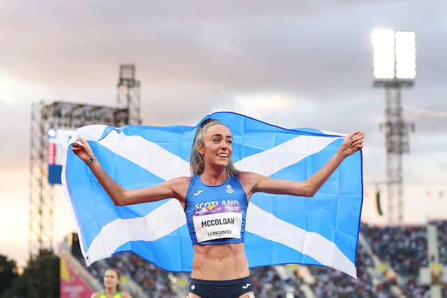Eilish McColgan's gold medal in the Women's 10,000m was the Team Scotland highlight at the Birmingham 2022 Commonwealth Games. (Photo by Michael Steele/Getty Images)