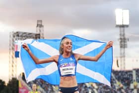 Eilish McColgan's gold medal in the Women's 10,000m was the Team Scotland highlight at the Birmingham 2022 Commonwealth Games. (Photo by Michael Steele/Getty Images)