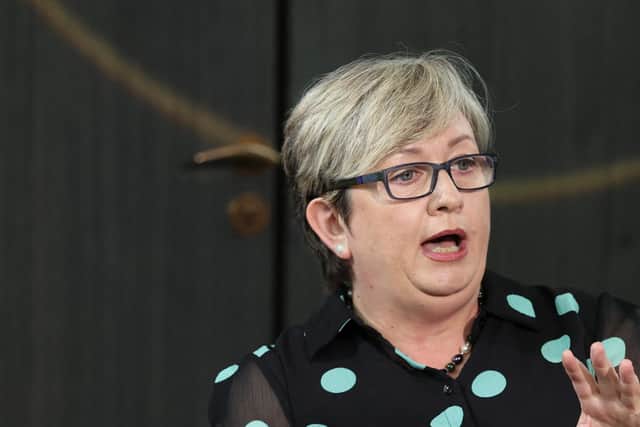 SNP MP Joanna Cherry had been due to take part in an event at the Stand Comedy Club until staff objected (Picture: Russell Cheyne/WPA pool/Getty Images)