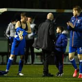 Aaron Ramsey gives his Rangers shirt to a young fan after the 3-0 Scottish Cup victory over Annan Athletic at Galabank. (Photo by Rob Casey / SNS Group)