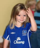 Madeleine McCann was 3 years old when she went missing in 2007 