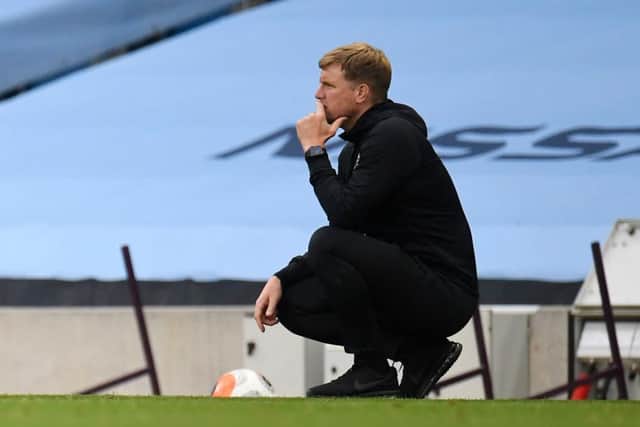 Eddie Howe wanted Richard Hughes to be hired as Celtic's new director of football. Picture: Getty