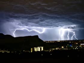 Scotland is braced for thunderstorms and heavy rain.