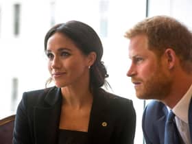 Prince Harry, Duke of Sussex and Meghan, Duchess of Sussex attend the WellChild awards at Royal Lancaster Hotel in London. Picture: Victoria Jones - WPA Pool/Getty Images