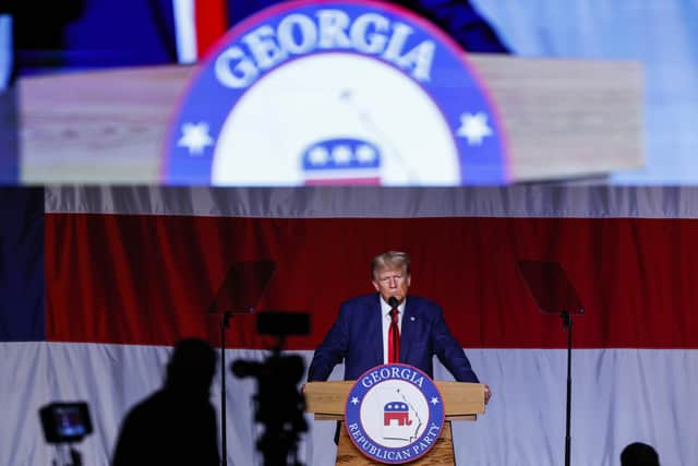 The criminal charges brought against Donald Trump in Georgia arguably represent the most serious of the former president's legal woes. Picture: Anna Moneymaker/Getty Images