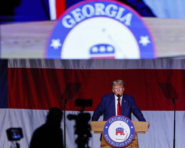 The criminal charges brought against Donald Trump in Georgia arguably represent the most serious of the former president's legal woes. Picture: Anna Moneymaker/Getty Images