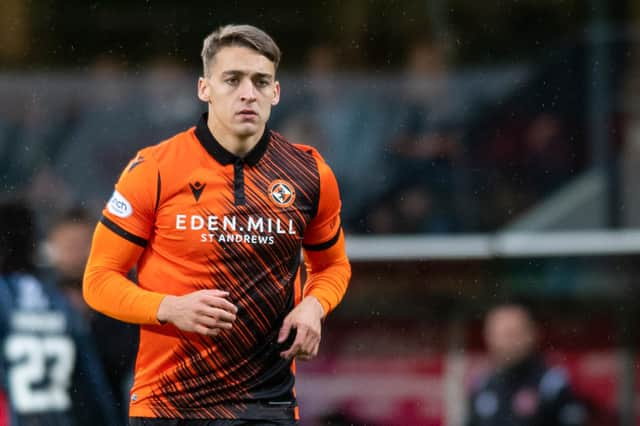Dundee Utd’s Louis Appere is aiming for a start against Livingston. (Photo by Mark Scates / SNS Group)