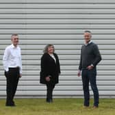 Kevin Smithson (operations director), Linda Brown (master biscuitier), Mark Chance (sales director), Simon Stoten (financial director), Lisa Mullen (technical manager). Picture: Stewart Attwood