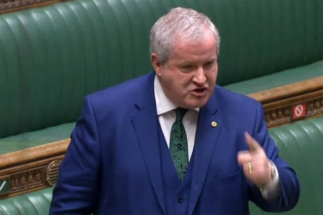 SNP Westminster leader Ian Blackford responding to the Budget statement