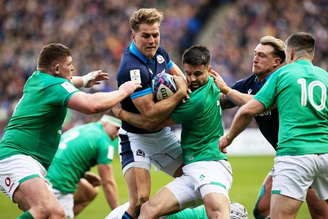 Unable to stop Mack Hansen scoring in the first half and found himself at the sharp end as Scotland tried to hold Ireland back. A tough afternoon. 5