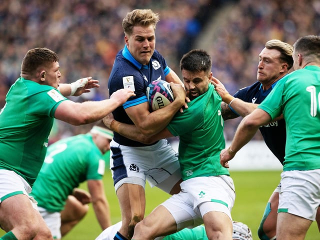 Unable to stop Mack Hansen scoring in the first half and found himself at the sharp end as Scotland tried to hold Ireland back. A tough afternoon. 5