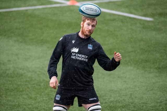 Rob Harley says Glasgow Warriors players will need to control their emotions against Edinburgh.  (Photo by Ross MacDonald / SNS Group)