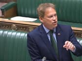 Business Secretary Grant Shapps making a statement to MPs in the House of Commons, London, where he formally introduced the Strikes (Minimum Service Levels) Bill.