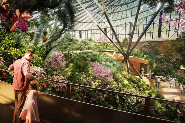 The Lush Bunker will be inside the old gas storage building and will feature an exhibition space named the Seam – standing 36m tall at its highest point, this will be the most prominent structural element of the development